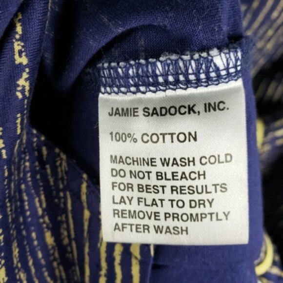 Vintage Jamie Sadock Golf Workout Performance Sport Top Front Zipper M - Picture 7 of 8